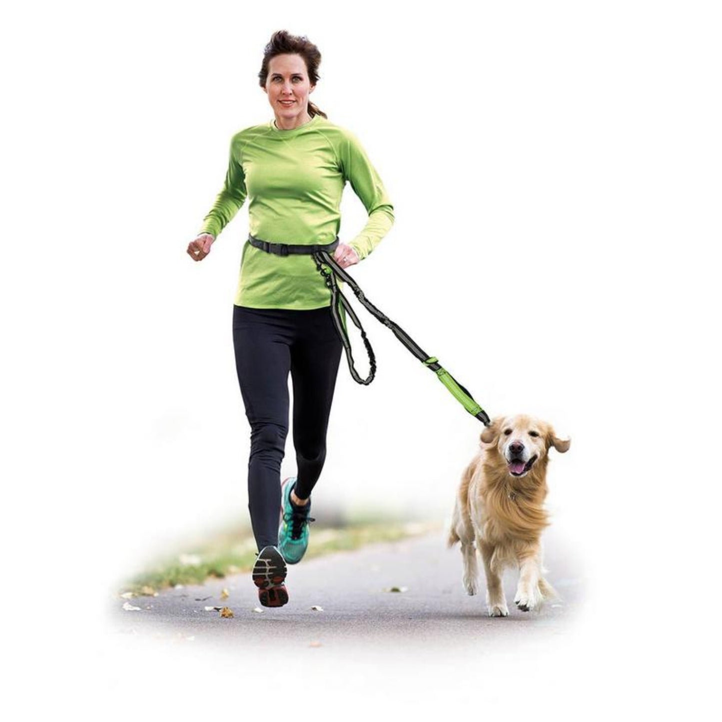 Joggingleine mit Gürtel