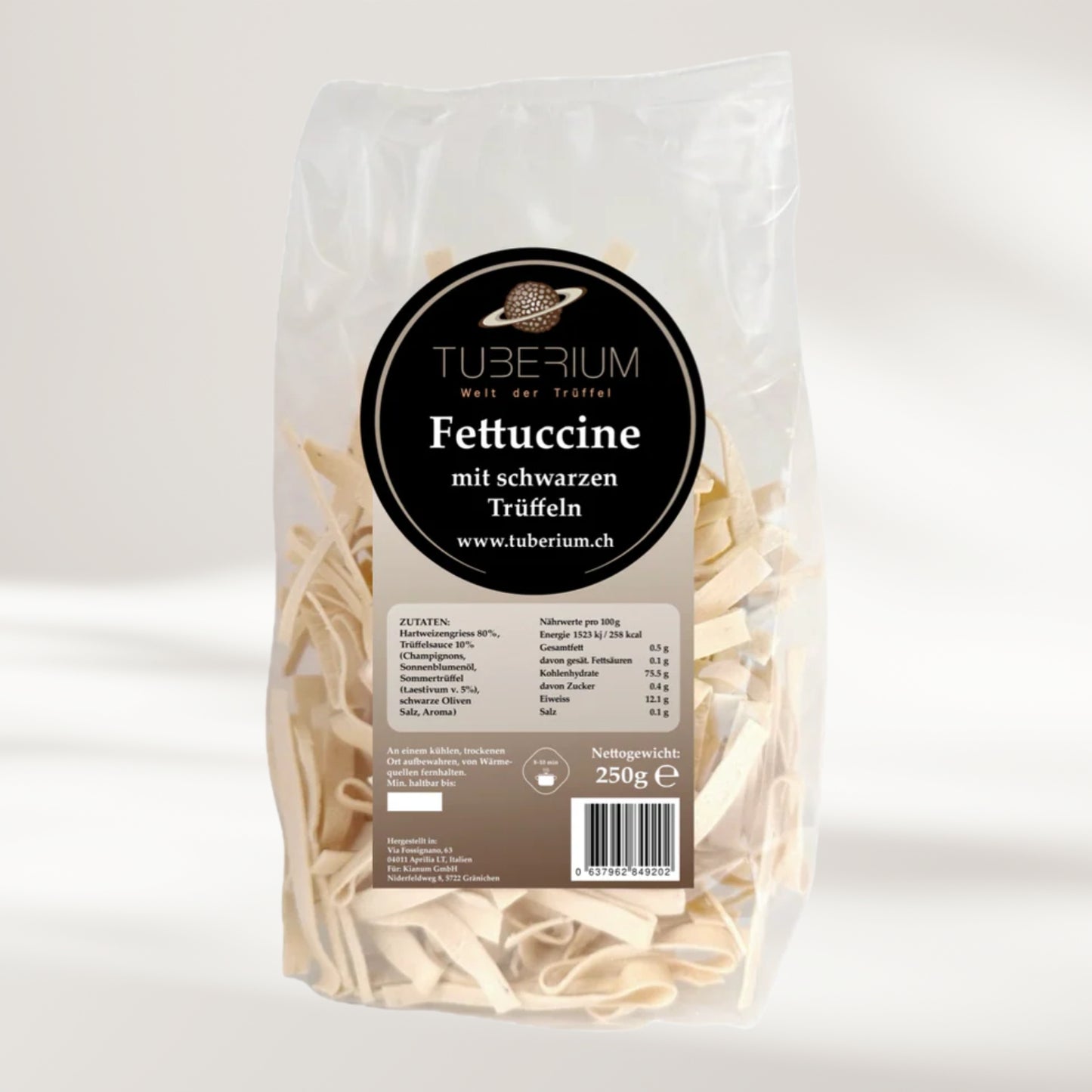 Fettuccine mit schwarzen Trüffeln