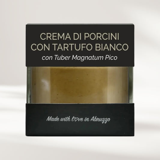 Crema di porcini con tartufo bianco